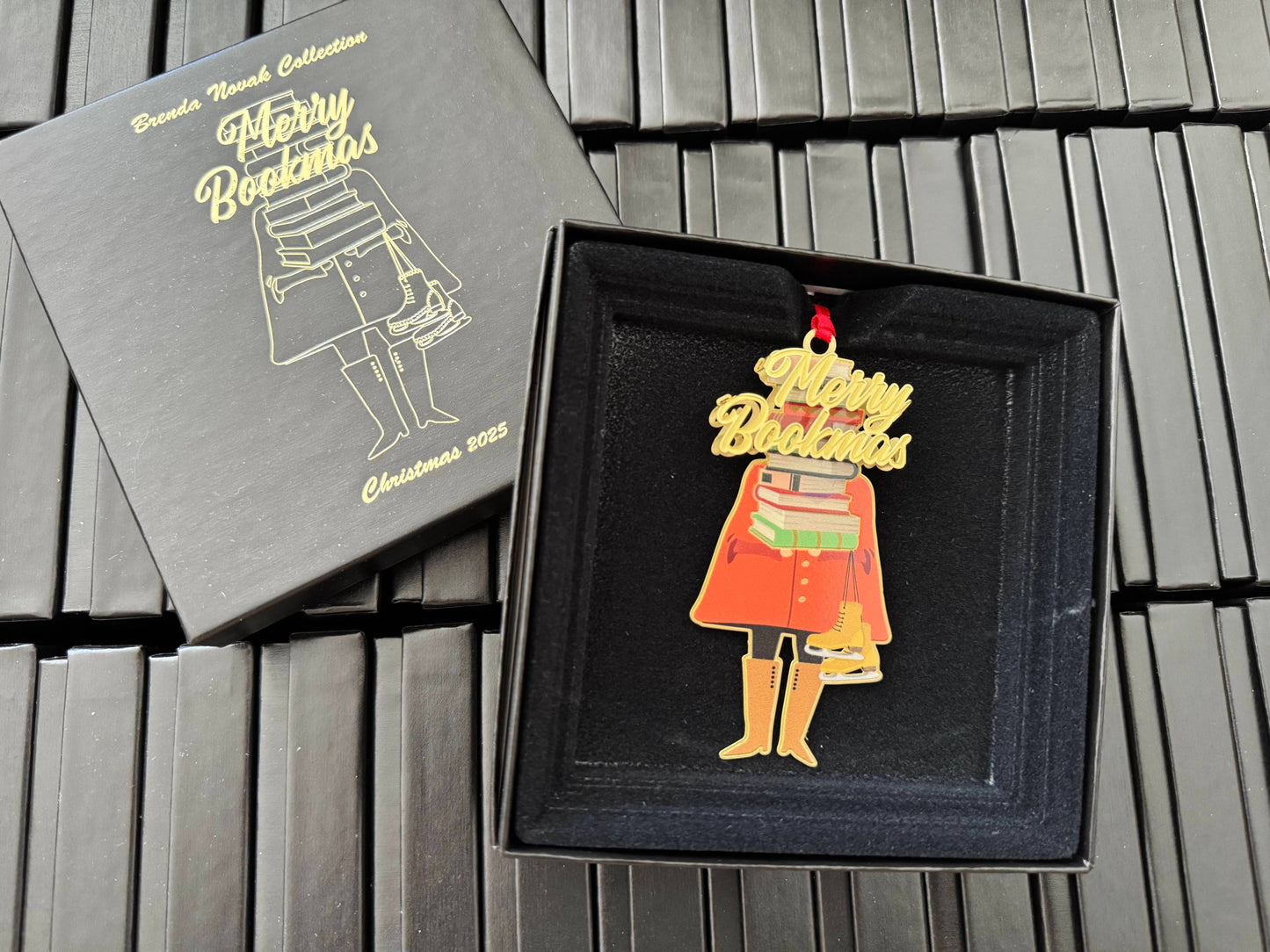 Merry Bookmas Ornament