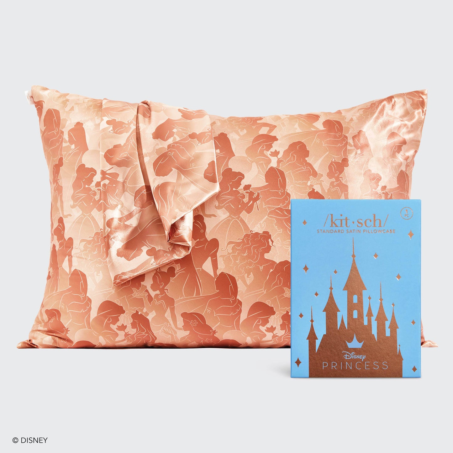 Disney x Kitsch Satin Pillowcase - Princess Party
