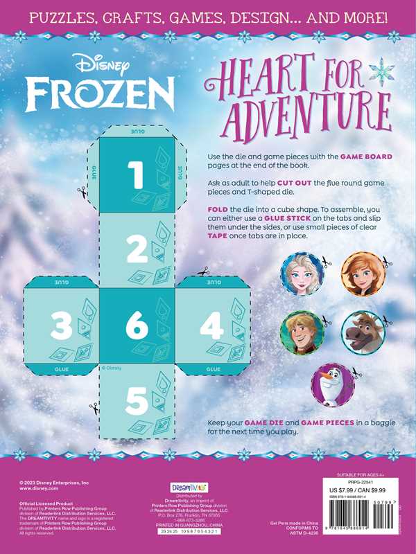 Disney Frozen: Heart for Adventure by Editors of Dreamtivity
