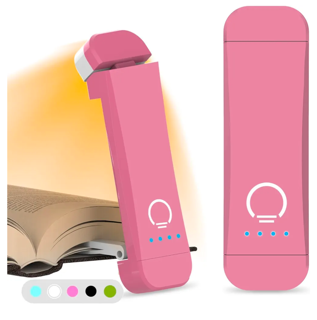 Pink Rechargeable Book Light