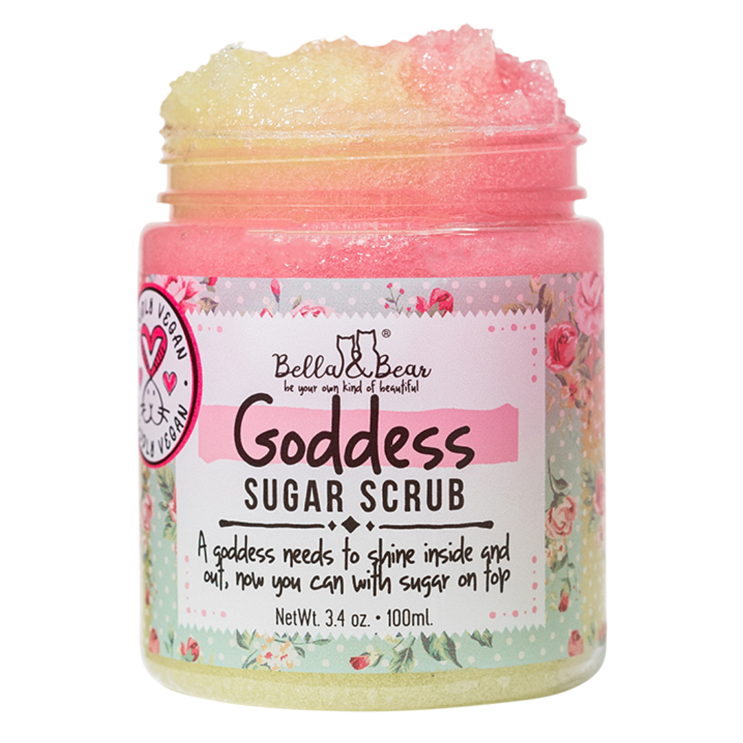 Goddess Sugar Scrub, Body Scrub Mini | Stocking Stuffer