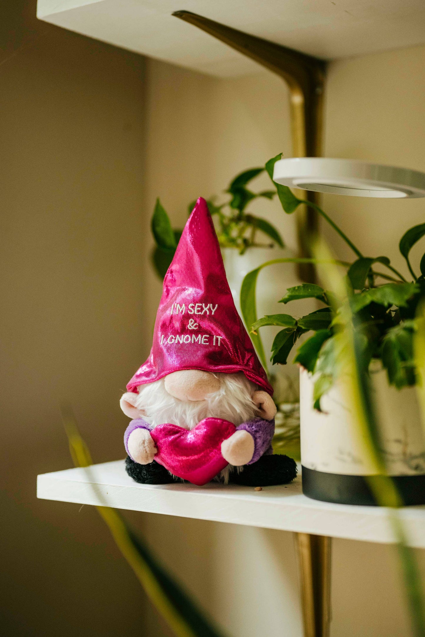 Gnome Plush Sexy I Gnome It Soft Toy Funny Cute Gift