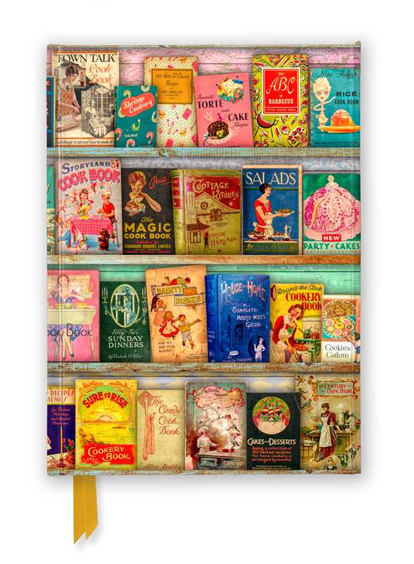 Aimee Stewart: Vintage Cook Book Library (Foiled Journal) by