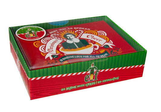 Elf Movie - Blank Boxed Notecards - SALE!