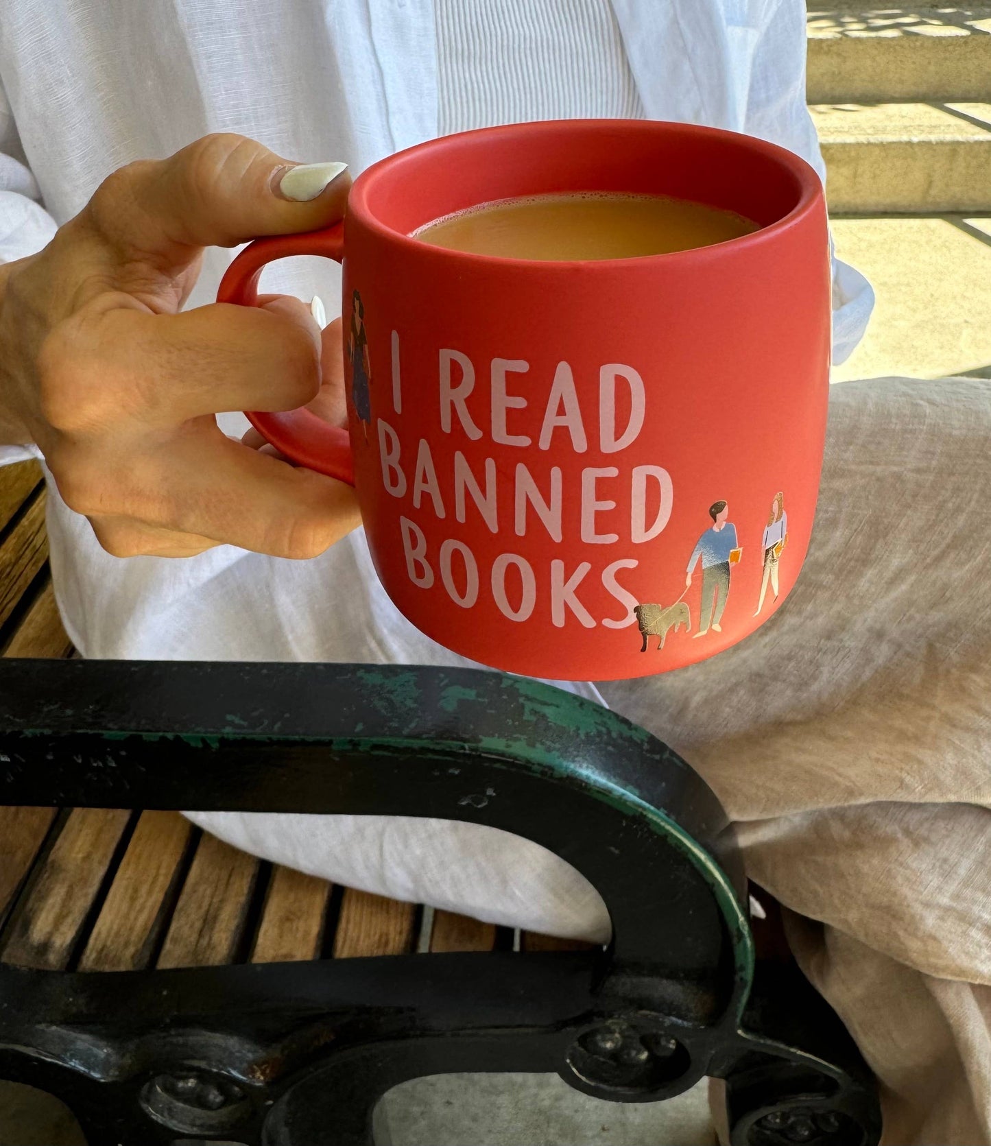 "I read banned books" Mug