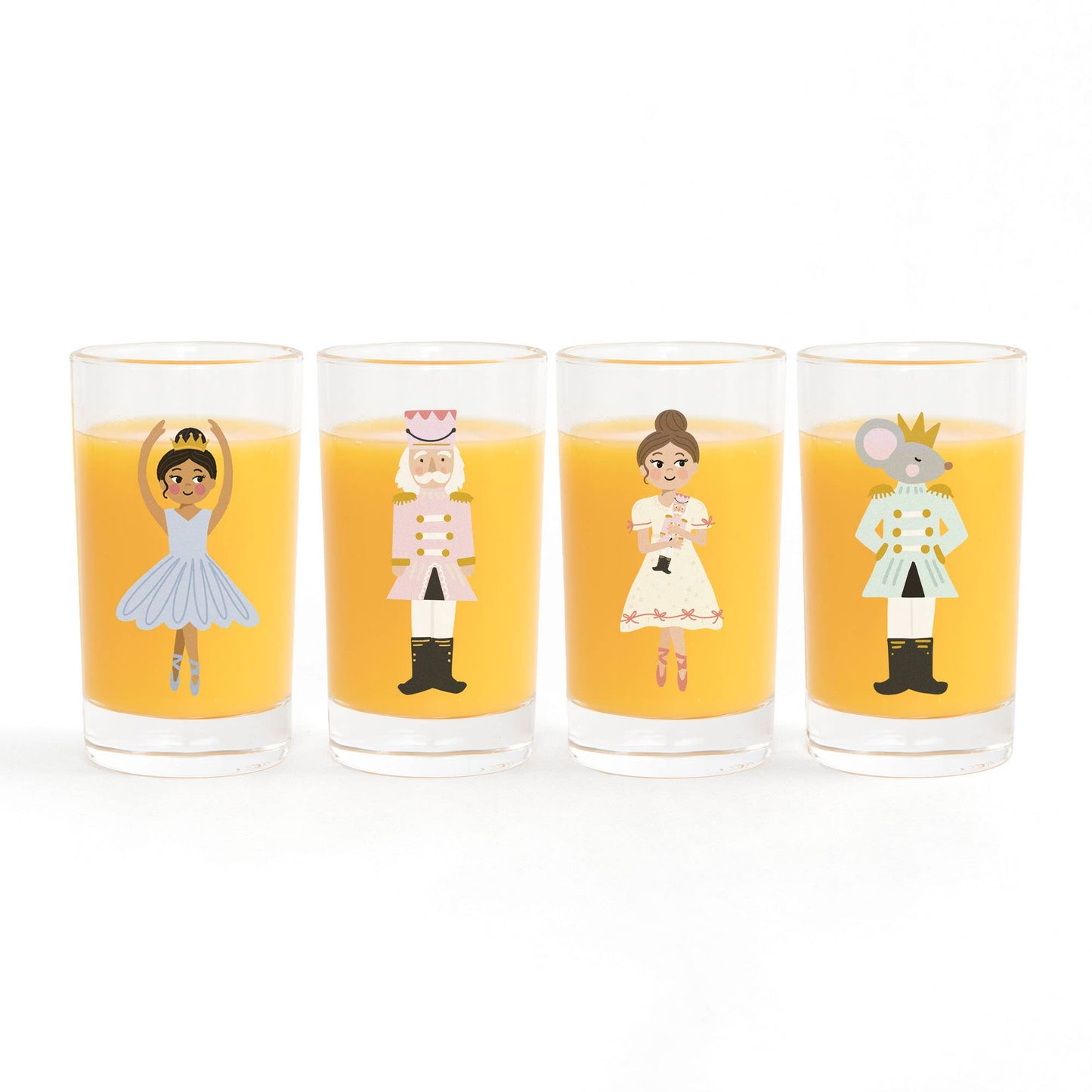 The Nutcracker Mini Juice Glass Set