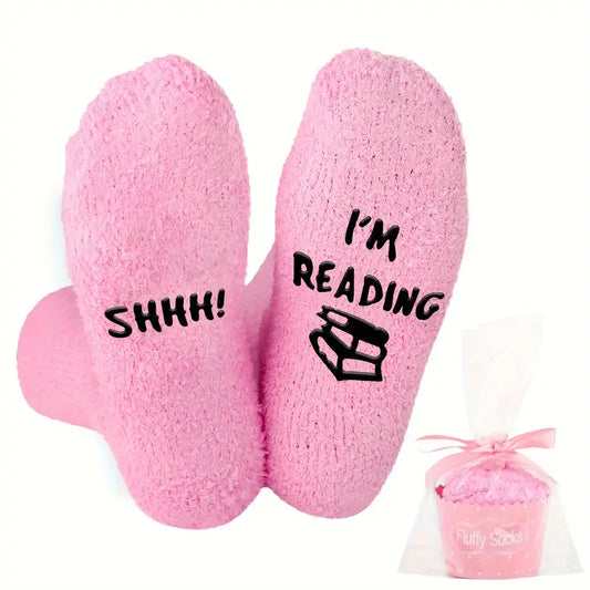 Shh! I'm reading! Socks