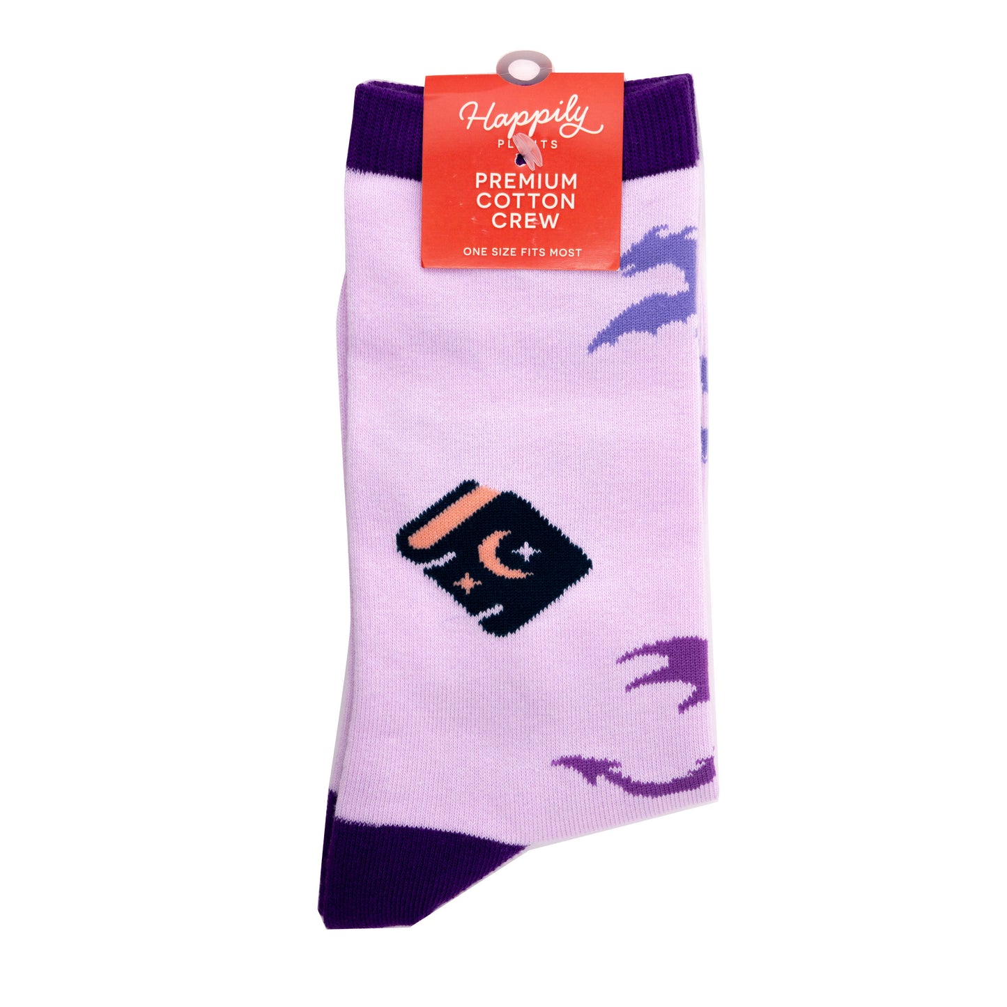 Fantasy Dragon Books Socks - Cotton Blend Unisex
