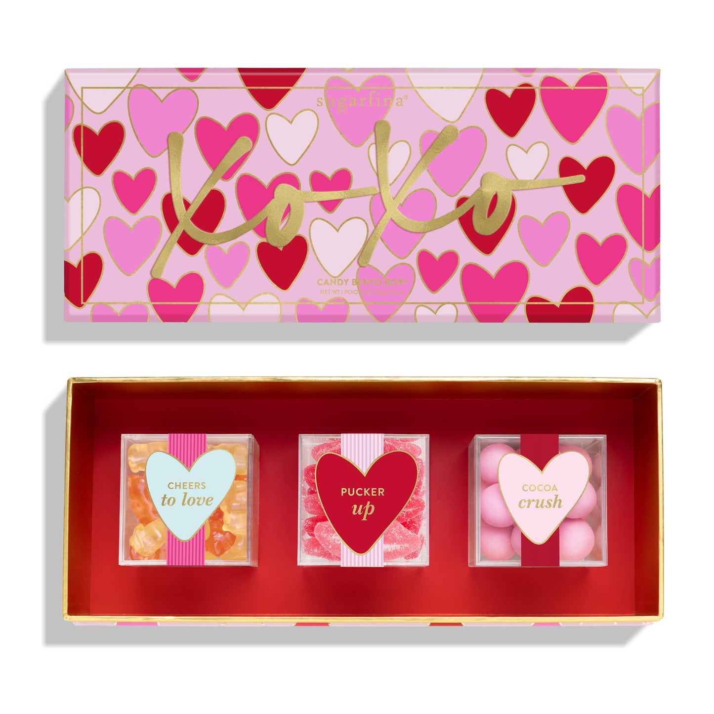 Valentine's Day 2026 XOXO 3pc Bento Box
