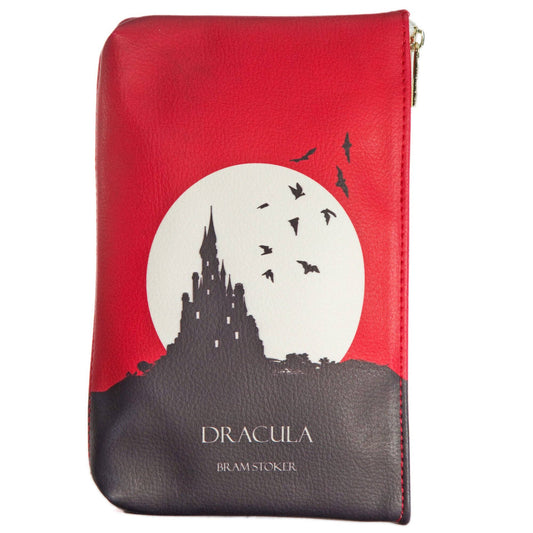 Dracula Moon Red Book Pencil Case