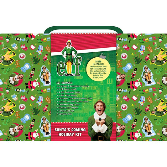 Elf: Santa's Coming Holiday Gift Kit w/ Carry Handle - SALE!