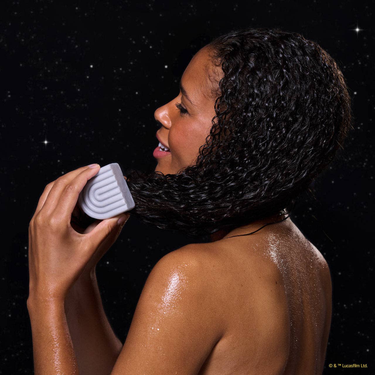 Star Wars™ & Kitsch Rice Water Protein Strengthening Solid Conditioner - R2-D2