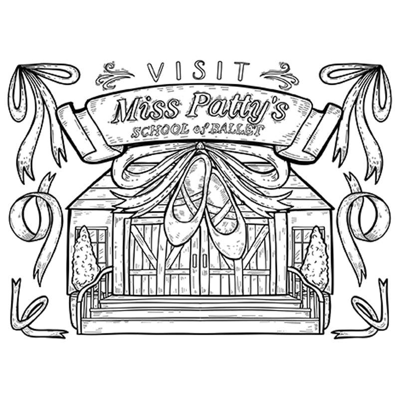 Gilmore Girls: Greetings from Stars Hollow (coloring)