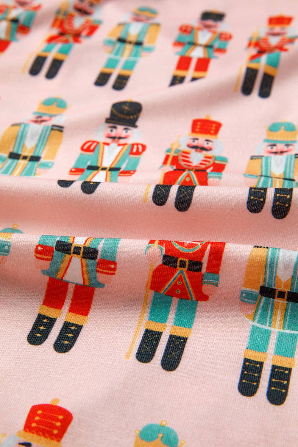 Nutcracker Top and Shorts Christmas Pajama Set