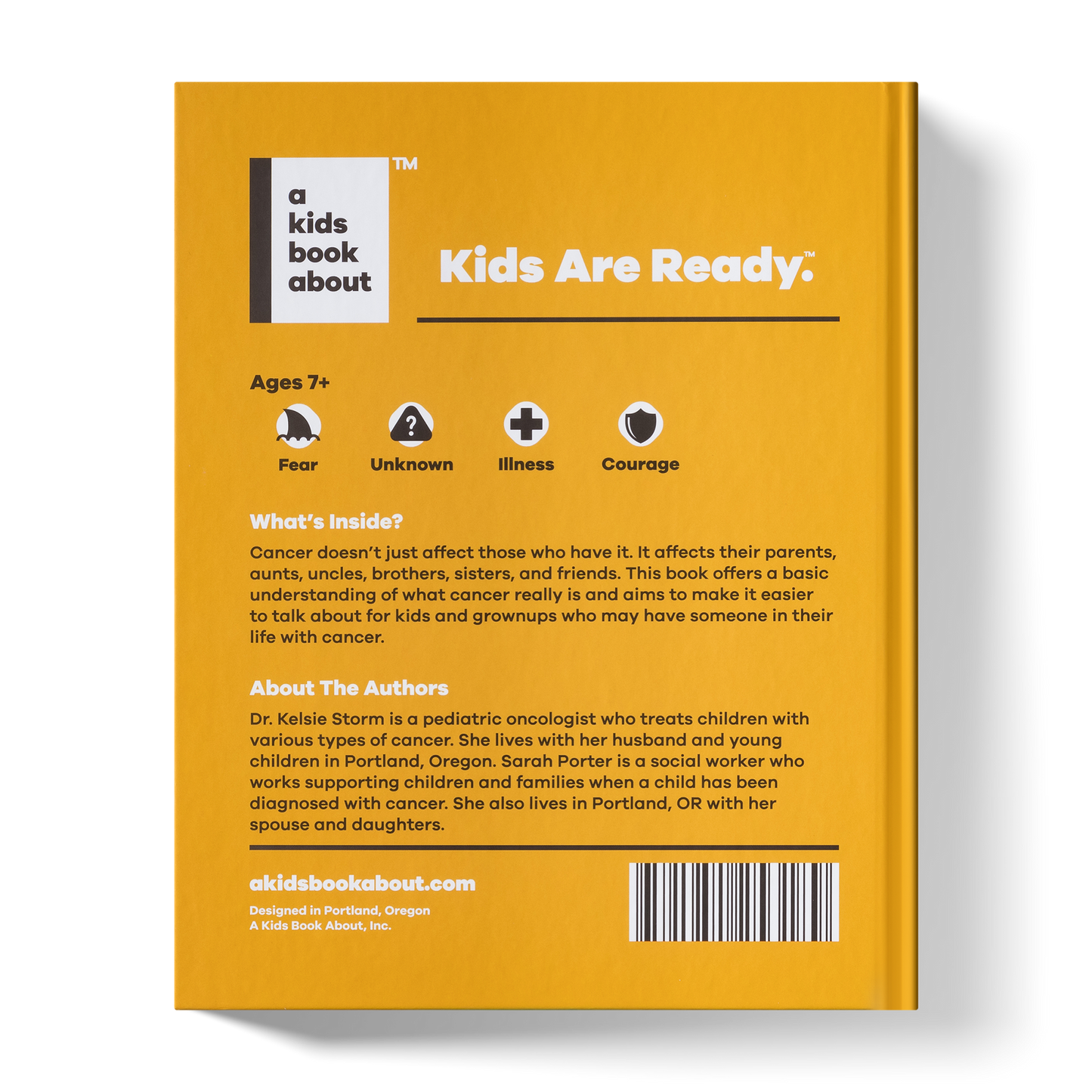 A Kids Book About Cancer