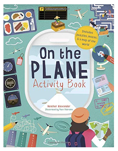 On The Plane Activity Book