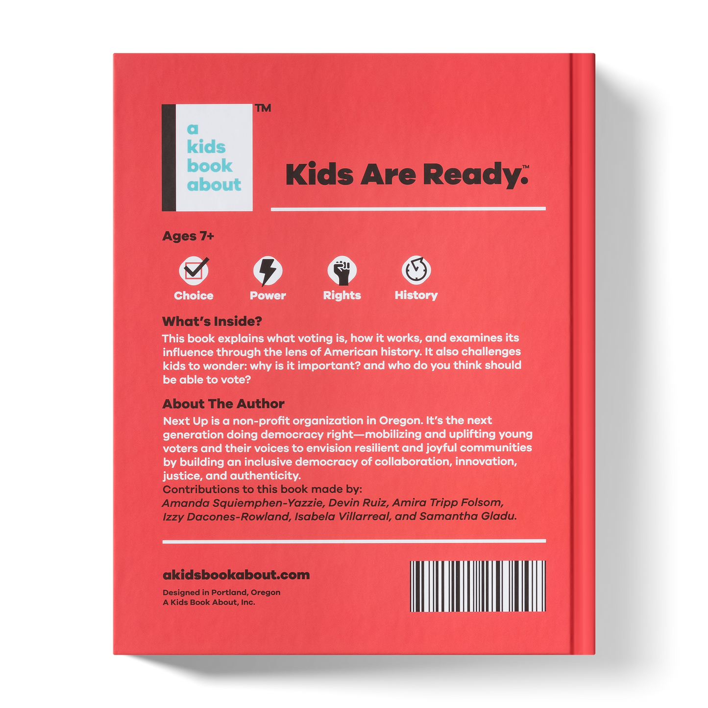 A Kids Book About Voting