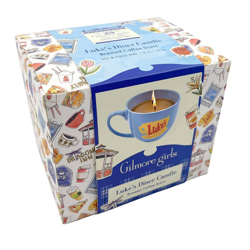 Gilmore Girls: Luke's Diner Coffee Cup Candle
